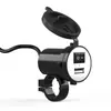 Cargador USB 12V para coche de motocicleta modificado 2A cargador de teléfono móvil para coche carga rápida universal para motocicleta