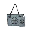Bolso de Mujer con Estampado de Letras de Gran Capacidad 2026 Moderno Simple Casual Textura Bolso de Hombro Estético Bolso Tote de Axila Bolso de Hombro