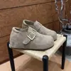 Plataforma Gu Yun Sapatos Birkenstock Femininos 2026 Outono Novo Estilo Moda Versátil Leve Aumento de Altura Calçados Esportivos Casuais Femininos