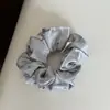 Goma para el pelo de tela con lazo de satén, con un tacto de alta gama, diadema simple y única para recoger el pelo, nuevo accesorio para el cabello