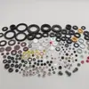 Anillo de Sellado para Máquina Dispensadora Totalmente Automática, Pegamento Resistente a Rayos UV Resistente a la Corrosión Instrumento de Precisión Plástico de Ingeniería Resistente al Desgaste Piezas de Sellado