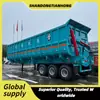 Suministro Transfronterizo de Volquetes Laterales Estilo Europeo, Volquetes Laterales para Arena y Grava, Remolques para Transporte de Granos a Granel