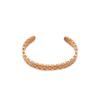 Pulseira de aço titânio para o corpo inteiro sem cor estilo INS Europeu e Americano luxo leve extremamente simples pulseira de aço inoxidável fritillary transfronteiriça joias