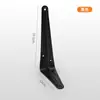 Suporte Triangular de Parede Transfronteiriço Suporte para Placa de Parede Suporte Fixo de Ferro Montado na Parede Divisória Prateleira Estante de Livros Suporte de Nove Razões