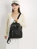 Cross2026 Outono Novo Mochila Feminina Alta Aparência Casual Versátil Estilo Coreano Estudante do Ensino Médio Grande Capacidade Mochila Dupla