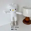 Colgante de Peluche de Muñeca Linda de Piernas Largas al por Mayor Ropa de Bebé para Vestir con Falda Estilo Ins Colgante de Muñeca Llavero de Mochila