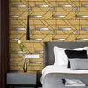 Papel de Parede Adesivo Autoadesivo PVC com Textura de Madeira para Sala de Estar, Quarto, Reforma de Hotel, Adesivos de Parede Decorativos à Prova d'Água