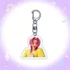Pendente de Acrílico Transparente para Filme de Animação Desenho Animado Transfronteiriço Acessórios para Mochila de Grupo de Meninas Kpop Presentes Exquisitos