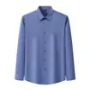 Camisa de Lã Dongyu Outono Inverno Masculina de Alta Qualidade para Negócios Formal Camisa Branca Masculina Manga Longa Camisa Masculina Atacado