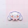 Accesorios de resina transparentes de Sanrio con cara brillante, hechos a mano, con pegamento en crema, para funda de teléfono móvil, horquilla, pegatina para refrigerador, pegatina para zapatos con agujeros
