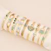 2023 nueva joyería pulsera de ojo personalizada pulsera de acero inoxidable con forma de serpiente pulsera estrella Luna B392