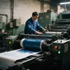 Fabricante de Impressão, Impressão de Folhetos e Catálogos, Papel Couché, Laminação, Processo de Hot Stamping Dourado, Catálogo Corporativo com Capa Dura