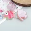 Mezcla 10 Colores Resina Dibujos Animados Animales Marinos Peces Tropicales Colgante Colgante Pulsera DIY Collar Accesorios de Joyería