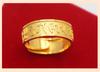 Nuevos Anillos Ajustables Tradicionales Estilo Chino Chapados en Oro para Hombres y Mujeres, Modelos de Pareja, Moderno Diseño de Seis Palabras Mantra, Venta al por Mayor de Joyería Meilong