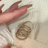 Anillo Sencillo para Mujer con Acabado de Alta Gama, Anillo Versátil para el Dedo Índice, Anillo de Banda Ultradelgada, Combinación Completa de Diamantes, Joyería Apilable, Exquisito y Único