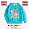 Circo de Números Mágicos 6 Ropa Infantil Niños Sudaderas Otoño Tallas Mediana y Grande Niños Bonitos Tops Primavera y Otoño Frescos