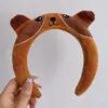 Acessório de Cabeça Desenho Animado Fofo, Tiara Divertida de Dinossauro, Tiara de Tubarão Super Fofa, Para Lavar o Rosto, Tirar Fotos, Grampo de Cabelo para Performance de Adultos e Crianças
