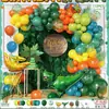 Decoración de Atmósfera de Dinosaurio para Niño Escena Diseño Fiesta de Bebés Niños Globo Fiesta de Cumpleaños de Dinosaurio