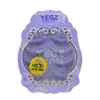 Cílios Postiços Princess Yue N21 Feminino Afiando Simulação Sobrenatural Liso Ar Enrolado Super Macio Rede Vermelha Sol Regular Adesivos