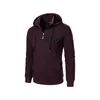 Sudadera con capucha de manga larga para hombre, nueva, simple, moderna, holgada, con cuello, top deportivo para hombre, para primavera y otoño