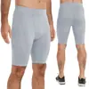 Mallas Deportivas Transfronterizas para Hombre, Shorts de Cinco Puntos Elásticos Transpirables de Secado Rápido para Verano, Shorts de Entrenamiento de Yoga Inductores de Sudoración