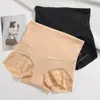 Pantaletas moldeadoras de cintura alta exclusivas transfronterizas para mujer, transpirables, invisibles, cómodas, malla transparente, control de abdomen, bragas para mujer al por mayor