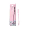 Recortador de cejas plegable LMLTOP, lindo de caricatura, portátil, con red protectora, adecuado para principiantes, TX20