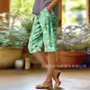 Pantalones Casuales de Calle de Moda Callejera para Mujer de Longitud Media, Estilo Nuevo Europeo y Americano Transfronterizo, Impresión Digital 3D, Personalizados, para Viajes de Negocios, Verano