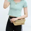 Ventas Directas de Fábrica, Wholesale, Riñonera de Lona de Gran Venta para Mujeres, Doble Cremallera, Estilo Versátil para Estudiantes