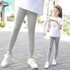 Leggings das meninas primavera e verão fino modal coelho cropped calças bebê exterior vestir estilo ocidental apertado calças infantis atacado