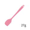 Espátula de silicona de una pieza de fábrica en stock, espátula para crema engrosada, tamaño pequeño, herramientas para hornear, espátula para pastel de grado alimenticio