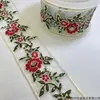 Renda Bordada com Pedras de Garras e Renda, Acessórios para Roupas Estilo Étnico, Saia e Decote da Dinastia Han