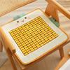 Cojín de Verano para Mahjong Oficina Sedentario Cojín para Pedos Silla de Computadora Cojín de Asiento Fresco Asiento de Coche Cojín Transpirable Universal