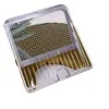 Pala para Arena de Gato 2 en 1 Metal Acero Inoxidable Malla Fina Pala para Excremento de Gato Arena Mineral Arena de Tofu Herramienta Grande para Limpiar la Arena