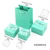 Caja de papel con relleno de cuero caja de embalaje para joyería caja para anillos de joyería caja para collares caja para pulseras caja para joyería joyería caja de joyería al por mayor
