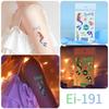 Ricklon Suministro Transfronterizo Luminoso Tatuajes Marinos Pegatinas Niños Sirena Dibujos Animados Pegatinas de Tatuajes Venta al por Mayor