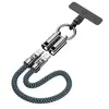 Cabo de Dados Lanyard para Celular Dois em Um Carregamento Rápido 240W Tipo-C Cabo de Dados Pendurado no Pescoço Crossbody Chaveiro Corda Anti-Perda