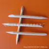 Palo de madera de naranja de doble punta de 65 mm para arte de uñas, palo de madera de abedul para uñas postizas, material de palillo de madera para uñas, herramienta plana y puntiaguda para arte de uñas para aplicar pedrería