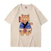Nueva Camiseta de Manga Corta Estampada de Color Sólido de Verano para Hombre, Camiseta Básica, Manga Media, Estilo Popular Europeo y Americano, Conjunto a Juego para Pareja, En Stock