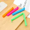 Clip sellador para snacks, clip de plástico de colores para bolsas de dulces, clip sellador para bolsas de té, alimentos y productos secos, clip sellador a prueba de humedad 11CM