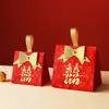 2025 Caja de Dulces para Boda Nueva Caja de Dulces Especial para Boda y Compromiso Caja de Azúcar Bolsa Caja de Regalo de Dulces