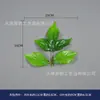 Hojas Simuladas, Hojas de Rosa de Seda Artificial, Hojas de Peonía, Paisajismo, Arreglo Floral, Accesorios de Enredadera de Flores para Colgar en la Pared, Greening Espacial DIY