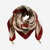 Bufanda Cuadrada Nueva de Hebilla Magnética para Primavera y Otoño Bufanda de 70% Algodón y Lino Bufanda Collar Bufanda para Mujer Venta al por Mayor