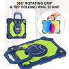 Adecuado para Huawei Matepad Air 12 pulgadas Tableta Cubierta Protectora de Silicona a Prueba de Tres Elementos Correa de Hombro Cordón Bolso Protección
