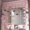 Cortina Decorativa para Puerta de Dormitorio Explosiones ktm Perro Yugui Corazón Morado Alto Valor de Color Corazón de Chica Joven Cortina Colgante para Puerta de Sala de Estar Puerta de Dormitorio Gratis