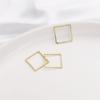 Japonés y Coreano 14k Galvanoplastia Conservación del Color Lote Flores Geométricos Accesorios DIY Pendientes de Perlas Hechos a Mano Colgante Joyería Colgante Primer Material de Joyería