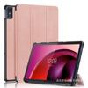 Funda de cuero con soporte de hebilla magnética triple plegable para tableta Lenovo Tab M10 5G de 10,6 pulgadas TB-360ZU 2023