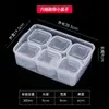 Caja de Muestras de Comida Platos Especiales de Comida Caja Pequeña Caja de Prueba Rectangular con Tapa Escuela Jardín de Infancia Hotel Restaurante