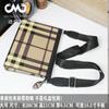Bolsa de ombro da moda, estampada, xadrez, masculina, bolsa clutch, moderna, feminina, bolsa clutch, nova bolsa feminina 2024
