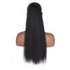 Peruca Rabo de Cavalo Cabelo Longo Liso Rabo de Cavalo Afro Fofo Peruca Rabo de Cavalo Africano Yaki Liso